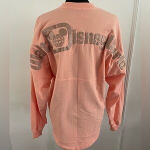 Walt Disney World rose Gold  Long Sleeve T shirt - size XS